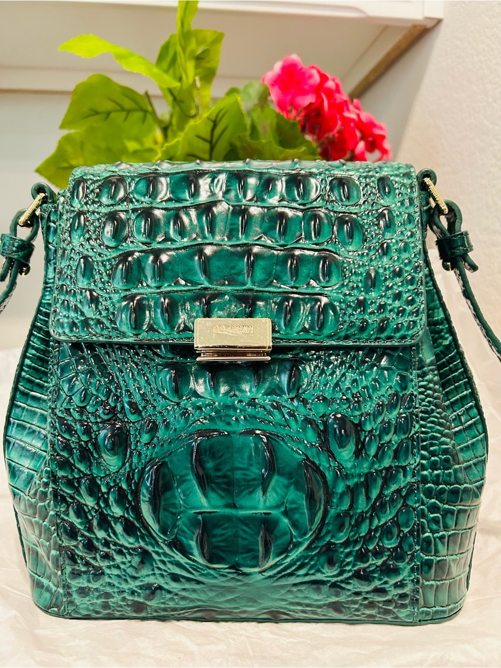Brahmin Emerald Margo